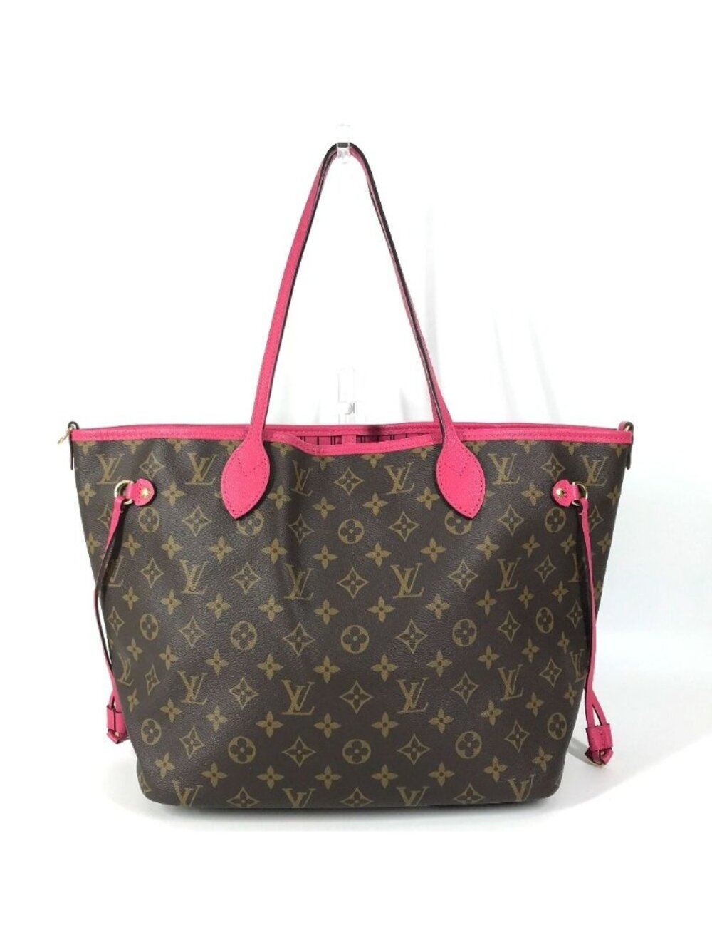 Louis Vuitton Shoulder Bag Neverfull Inside Out MM Monogram Canvas Pondicherry